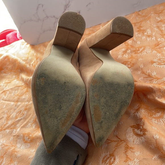 Steve Madden Prance Camel Nubuck Heel - Picture 4 of 7
